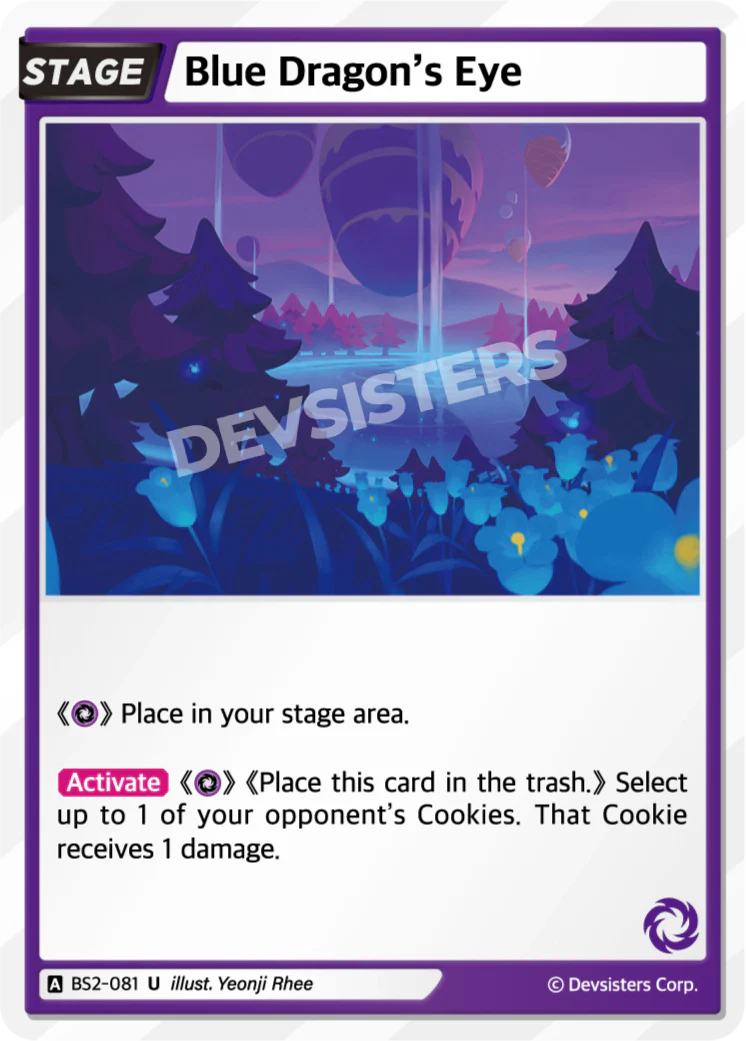 Blue Dragon's Eye BS2-081